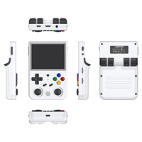 Console de jeu portable RG353V avec système Android/Linux, écran IPS de 3,5 pouces, stockage de 16 Go, 10 000 jeux rétro pour enfants et adultes
