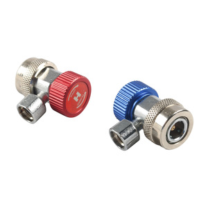 Acoplador Rápido Ajustable de Refrigerante R134a con Válvula Manual de Latón para Sistemas de Aire Acondicionado Automotriz - Product Image 5