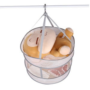 Panier de séchage pour vêtements, panier à linge, sacs, couleur blanche, cintre de séchage pour vêtements ménagers - Product Image 2