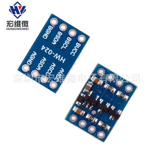 Módulo de conversión de voltaje de 2 canales Hongwei Micro IIC 3.3V a 5V Placa de cambio de nivel UART SPI - Product Image 4