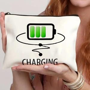 กระเป๋าแต่งหน้าแบบพกพาความจุขนาดใหญ่วัสดุทนทานลายการ์ตูนสนุกสนาน - Product Image 6