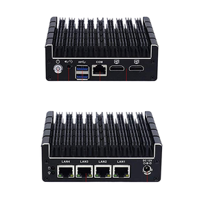 Partaker C4 NUC Mini PC AES-NI J3160 J3060 với 4 Gigabit LAN kép HD hiển thị không quạt ubtuntu máy tính nhỏ opnsense - Product Image 4
