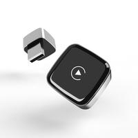 Adaptador Inalámbrico USB CarPlay 2 en 1, Dongle Android Auto, Conexión por Cable a Inalámbrica 2.4G 5.8GHz, Reconexión Automática, Plug and Play, CE FCC RoHS