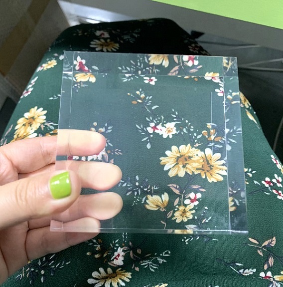 acrylic block with led