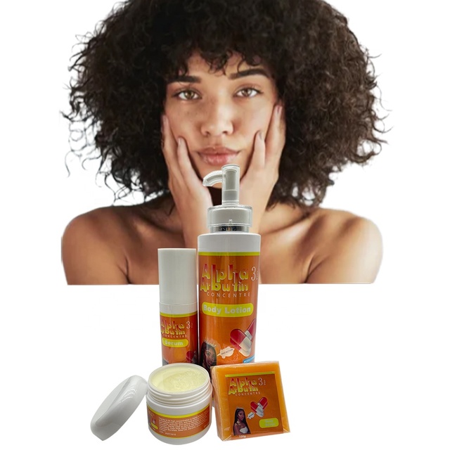 Alpha Highly Effective Uneven Skin Tone Minimise Ageing Signs Soothes Rough Patches Repair Sunburn Protecting Glowing Kit