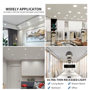 Runde LED-Innen einbau leuchte Down light 24W <span class=keywords><strong>Spotlights</strong></span> Kaltweiß 6500K 1920LM LED Decken leuchte