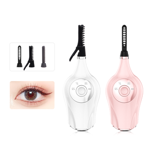 Nouveau 3-en-1 tête de remplacement portable électrique recourbe-cils Silicone Mascara magique maquillage outil de beauté recourbe-cils - Product Image 1