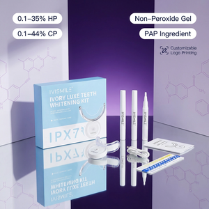 Kit Professionale per Sbiancamento Denti con Luce Rossa/Blu, Protezione, Wireless, Portatile, Impermeabile, 32 Lampade e Penna Gel - Product Image 1