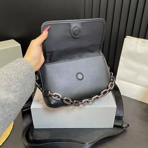 Luxury Famous Ladies Genuine Leather Foldable Crossbody <b>Satchel</b> <b>Bag</b> with Zipper Closure Waterproof High Quality <b>for</b> <b>Women</b> - Product Image 3