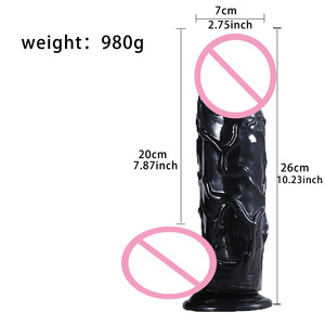 Jiuxi Dildo réaliste grand, épais et long pour femmes, jouets sexuels pour adultes, Dildo réaliste Jiuxi 23cm - Product Image 2