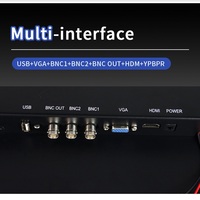 Personnaliser le bureau 21.5 23.8 24 27 32 pouces 1920x1080p 1000nits monté VESA IPS HDR cadre en métal moniteur industriel sécurité CCTV