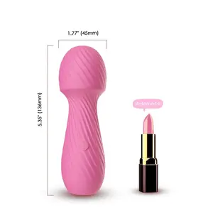 Vendita calda vera e propria fabbrica Mini vibratore giocattoli per le donne G-spot vibratore in Silicone bacchetta clitoridea massaggiatore giocattoli sessuali per adulti