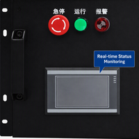 Intelligente 50KW 3-Phasen Wassergekühlte Dummy-Last 380V Rack-Montage für Server-Flüssigkeitskühlung, Inbetriebnahme & Labor-Kühlplatten-CDU-Tests