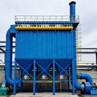 Nouveau dépoussiéreur industriel à poches haute efficacité, filtre à air à jet pulsé, efficacité de 99,99 % pour centrales électriques et cimenteries
