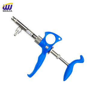 jeringas veterinarias continua ajustable Inyector de automática vacuna ivoryringe ganadería animales, 1ml - Product Image 1