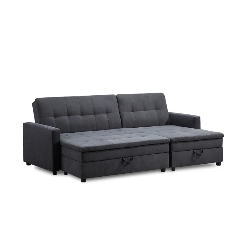 Набор L-образных диванов из современной ткани в Европейском стиле, секционный диван, диван-лаундж с хранилищем для гостиной