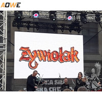 Led Stage P3.91 P4.81 Full Color HD 4K Mur vidéo LED de location extérieur P2 P3 P4 Panneau LED de location Écran d'affichage LED numérique