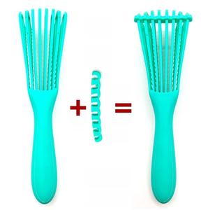 Beauty Haarbürste Glatthaar-Massagebürste für fluffiges, lockiges Haar, Oktopus-Stylingbürste für einen glatten Haaransatz - Product Image 2