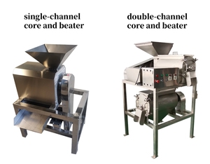 Máquina extractora de pulpa de jugo de tomate albaricoque de mango de canal simple/doble, máquina extractora de pulpa de mango, máquina para hacer jugo de piña - Product Image 2