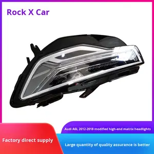 12-18 Audi A6L Full LED <span class=keywords><strong>Matrix</strong></span> C7Pa Conjunto de faros Actualización Compatible Modelo antiguo Modificado Nuevo tipo Y 6000K Color 12V - Product Image 2