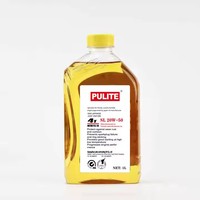 Bon marché, bouteille transparente 1L 20w50, lubrifiants pour huile de moto, huile pour moteur à essence