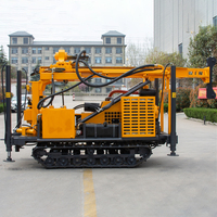 Foreuse à moteur diesel et boîte de vitesses JDL-280 pour le forage de puits d'eau et l'exploration géologique, profondeur maximale 300 m