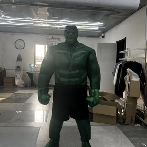 <span class=keywords><strong>Costume</strong></span> da <span class=keywords><strong>Hulk</strong></span> indossabile a grandezza naturale |   Mascotte Realistica Gigante Verde per Spettacoli Commerciali - Product Image 1
