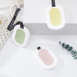 <span class=keywords><strong>Ambientador</strong></span> de cerámica personalizado, piedra aromática Ovalada para coche, colgante de cerámica, yeso, piedra, <span class=keywords><strong>velas</strong></span> perfumadas - Product Image 3