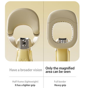 Coupe-ongles électrique Jiacheng pour bébés, sûr et pratique, avec lumière LED - Product Image 2