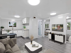 Casa móvil de alta calidad, casa contenedor de vida portátil de 2 dormitorios, casa contenedor extensible de 20 pies y 40 pies - Product Image 3