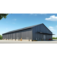 Kits d'entrepôts préfabriqués en acier léger avec services de cintrage pour la construction de bâtiments métalliques