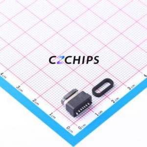 GT-USB-7076A USB Connector Through hole Component (THT) Connector Type-C USB 2.0 Female Through Hole - Product Image 2