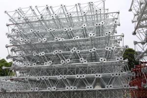 Tubo de 3 patas de 120 pies autoportante de acero galvanizado en caliente, célula de comunicación de telecomunicaciones, Torre wifi - Product Image 2