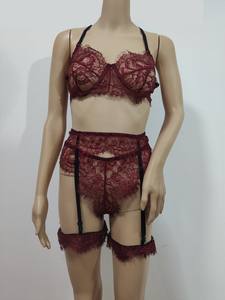 日本Xxx免费热辣内衣套装吊袜带女式性感内衣加大码女式套装 - Product Image 5