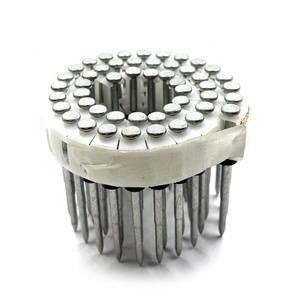 Clous à béton en bobine à tige plate en plastique, mécaniques, zingués, 2,7 mm - Product Image 3