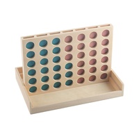 Juya — jeu de société en bois pour enfants, quatre en forme de rangée, jouets d'apprentissage précoce, fabrication chinoise, vente en gros