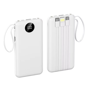 2025 dernier chargeur portable mince de banque de puissance 10000mAh avec câble intégré PowerBanks 20000 Mah <span class=keywords><strong>batterie</strong></span> <span class=keywords><strong>externe</strong></span> pour <span class=keywords><strong>Iphone</strong></span> - Product Image 6