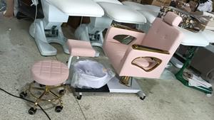 Luxury Pedicure <b>Chair</b> <b>Reclining</b> Foot Spa <b>Chair</b> Hydraulic Nail <b>Massage</b> Salon <b>Chair</b> for Beauty Salon Nail Shop - Product Image 5