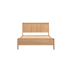 RIVEO RANGLE เฟอร์นิเจอร์ห้องนอนดีไซน์ทันสมัย ผลิตจากไม้จริง คุณภาพสูง ทนทาน เป็นมิตรกับสิ่งแวดล้อม เตียงไม้เนื้อแข็ง - Product Image 1