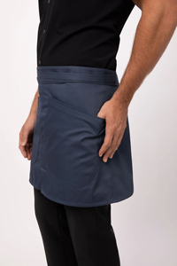 Delantal Personalizado <span class=keywords><strong>para</strong></span> Supermercado, Ropa <span class=keywords><strong>de</strong></span> Trabajo, Delantal <span class=keywords><strong>de</strong></span> Moda <span class=keywords><strong>para</strong></span> Frutería, Restaurante, Cafetería, Delantal <span class=keywords><strong>de</strong></span> Camarero con Palabras Bordadas e Impresas - Product Image 4