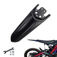 Parafango Posteriore LINGQI di Seconda Generazione con Coda Allungata, Compatibile con Sur Ron Light X e S. Parafango Aerodinamico per Moto da Cross e Fuoristrada per Surron