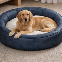 Grenzüberschreitend Beliebtes XL Leder-PP-Haustierbett für Kleine und Mittelgroße Hunde und Katzen, Indoor-Sofa, Atmungsaktiv, Wasserdicht, Wärmend für Alle Jahreszeiten