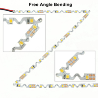 Smd 5050 S-Shape Fleksibel Zigzag Dapat Dibengkokkan Bebas Strip LED RGB untuk Huruf Saluran