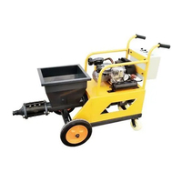 Máquina de Pulverización de Mortero de Doble Cilindro de Alta Eficiencia con Distancia de Transporte Horizontal de 50 m y Potencia de 4/7.5 kW