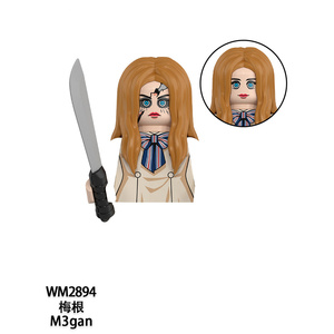 Set <span class=keywords><strong>di</strong></span> Minifigure <span class=keywords><strong>di</strong></span> Film Horror <span class=keywords><strong>di</strong></span> Halloween Compatibile con <span class=keywords><strong>LEGO</strong></span>, Giocattolo da Costruzione per Bambini e Collezionisti - Product Image 4