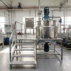 Cuve de mélange chauffante à double enveloppe de 100 litres en acier inoxydable avec <span class=keywords><strong>agitateur</strong></span> pour shampoing, détergent et cosmétiques - Product Image 5