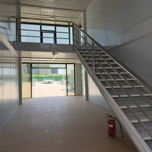 Casa Contenedor con Muro Cortina de Vidrio de Vista Panorámica, Estructura de Acero Sólido, Unidad de Construcción Modular para Oficinas Empresariales - Product Image 4
