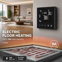 El Mejor Termostato Inteligente Digital Programable Inalámbrico WiFi de 24v 220v para Habitaciones, Compatible con Android y Apple IOS