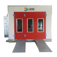 Cabine de peinture automobile SLIDE fabriquée en Chine, machine de peinture au pistolet pour voitures, solutions de finition globales, cabine de peinture neuve, four de séchage pour voitures