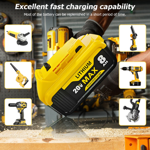 <span class=keywords><strong>Batteria</strong></span> di Ricambio da 8000mAh, Capacità <span class=keywords><strong>Massima</strong></span> 20V, <span class=keywords><strong>Batteria</strong></span> per Trapano Senza Fili - Product Image 5